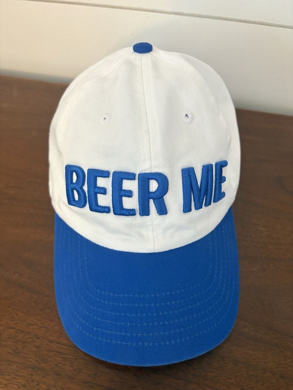 Bud Light BEER ME Hat Cap Embroidered Twill Adjustable Funny Summer Beach Boat